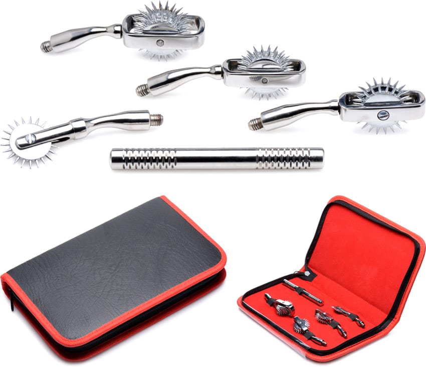 Master Series Deluxe | Satz mit 4 Wartenberg Rollen aus Stahl