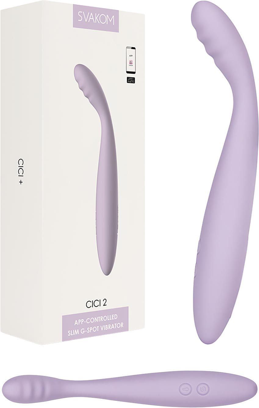 Svakom Cici 2 | Vibromasseur à tête flexible idéal pour le point G