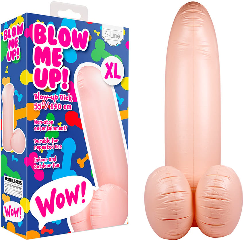 S-Line Blow Me Up ! | Aufblasbarer Penis | 140 cm