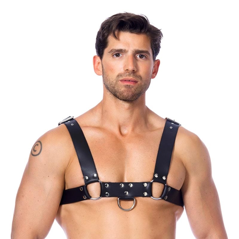 Rimba | Lederharness für Männer mit Schnallen | Einstellbar (M/XL)