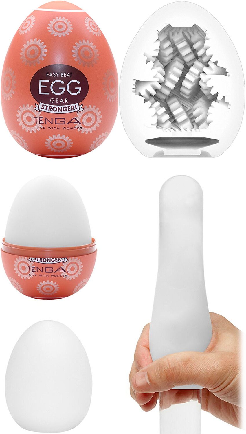 Tenga Egg Gear | Masturbator | Stimulierungshülle für Penis