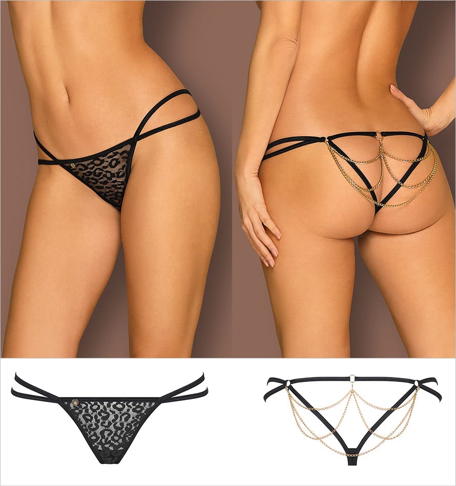 Obsessive String Pantheria - Noir