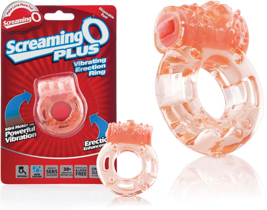 The Screaming O Plus | Anneau vibrant pour pénis