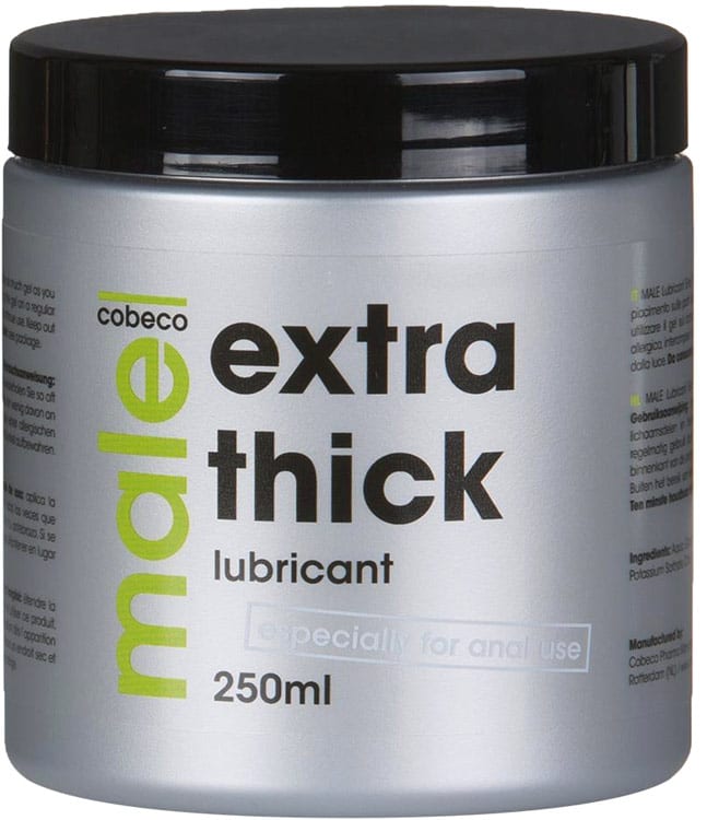 MALE Extra Thick | Wasserbasis und sehr dickes Gleitmittel | 250 ml