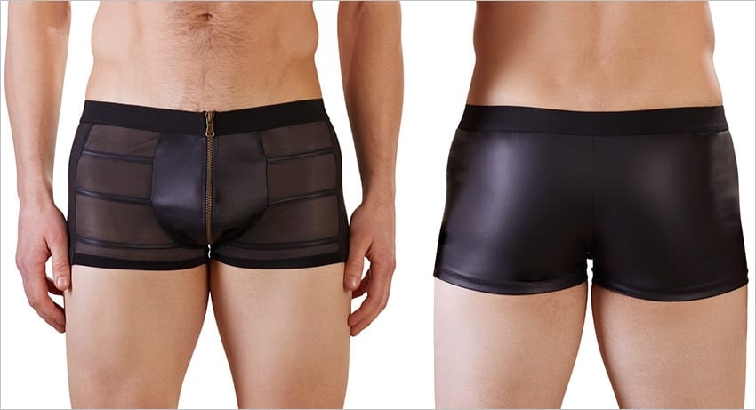 NEK | Anliegende Boxershorts für Männer | Tasche mit Reissverschluss