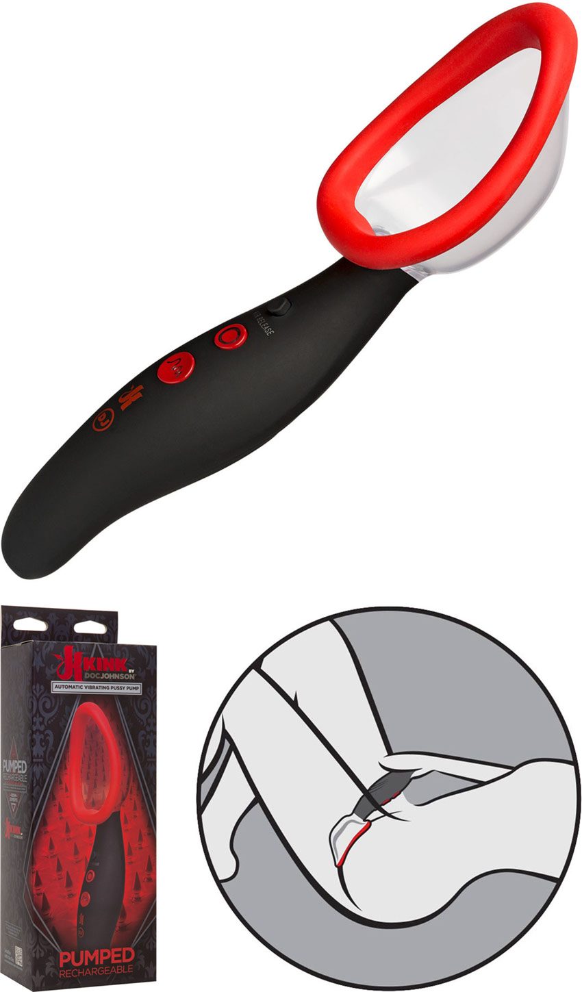 KINK Pumped | Automatische und vibrierende Vaginalpumpe
