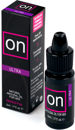 Sensuva ON Arousal Ultra | Huile stimulante pour clitoris | 5 ml
