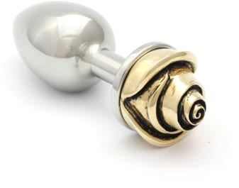 Rosebuds Rose Analplug - Bronze