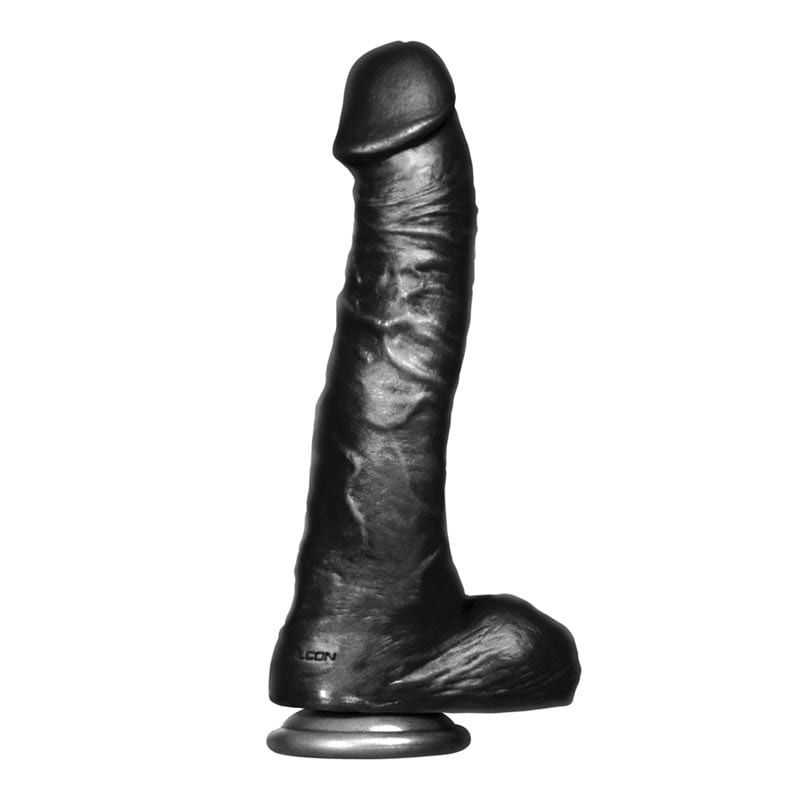 Icon Brands Twizted | XXL-Dildo, der einen riesigen, schwarzen Penis nachbildet