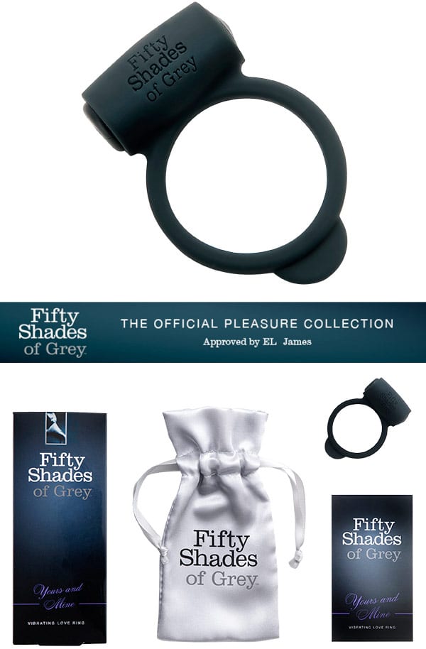 Fifty Shades of Grey Yours & Mine | Anneau vibrant
