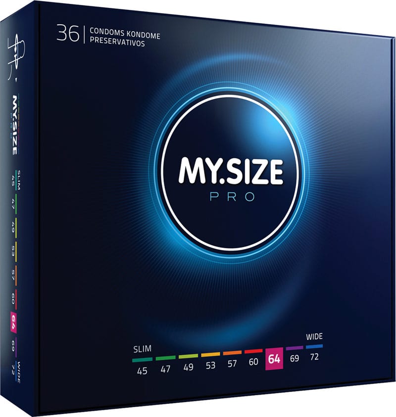 My Size Pro Taille 64 – Préservatif sur Mesure – KissKiss