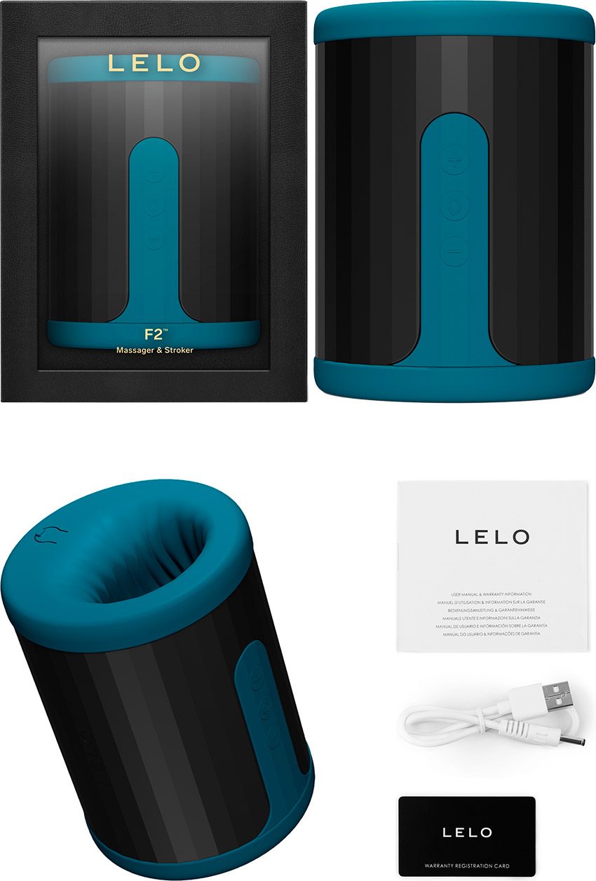 LELO F2 | Masturbator für Männer | 8 Vibrationsmodi