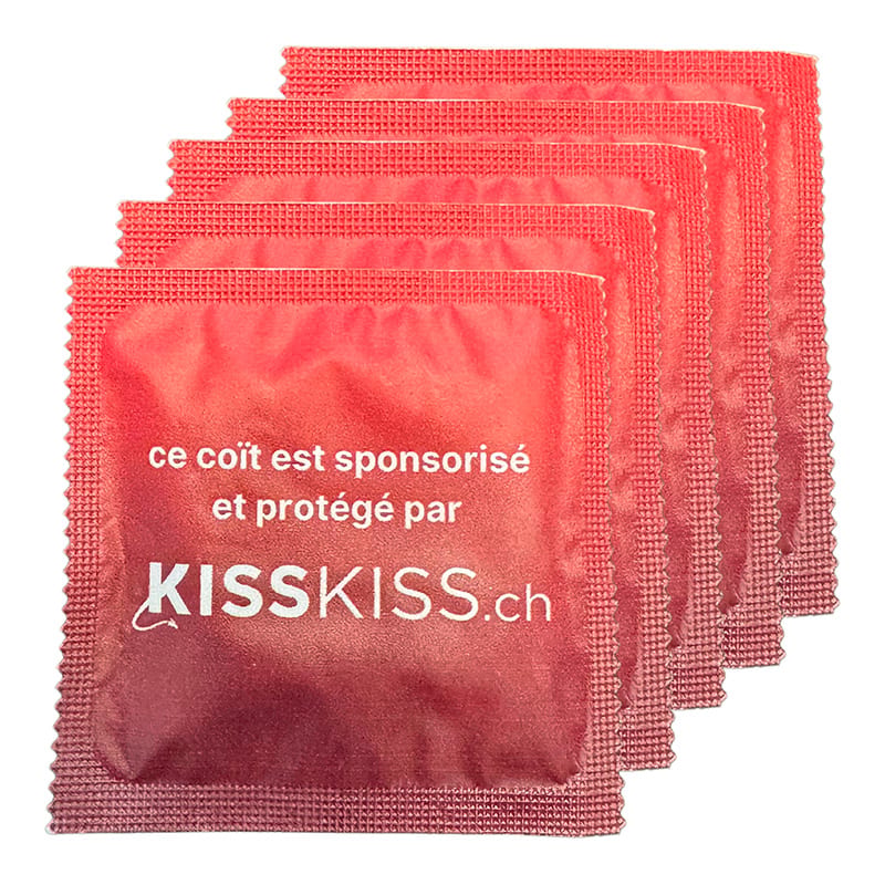 Pasante Natural | Préservatif lubrifié avec emballage KissKiss.ch