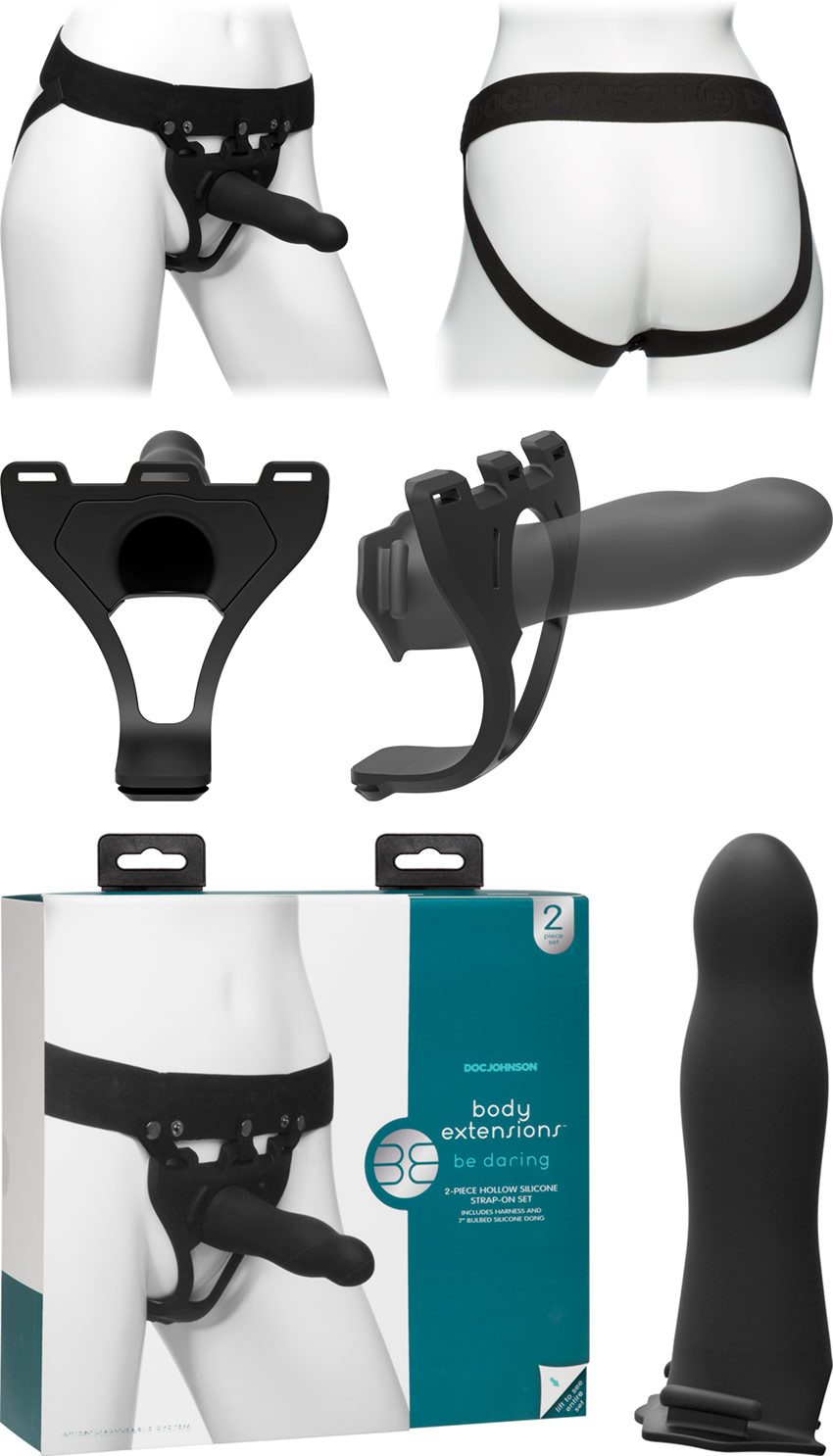 Doc Johnson Body Extensions Be Daring | Hohler Umschnalldildo