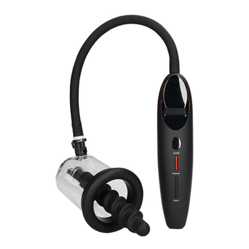 Ouch! Rosing Pump | Pompe anale automatique avec 3 plugs texturés