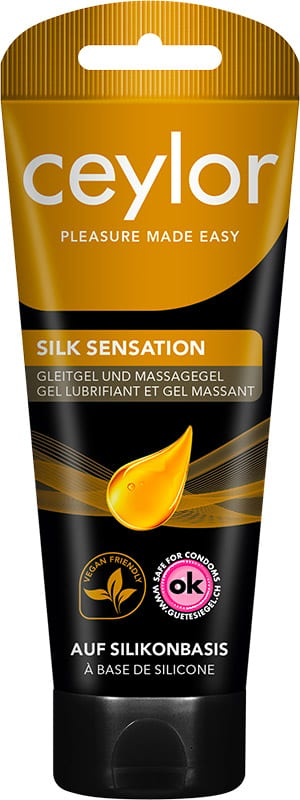 Ceylor Silk Sensation - langanhaltendes Gleitmittel auf Silikonbasis