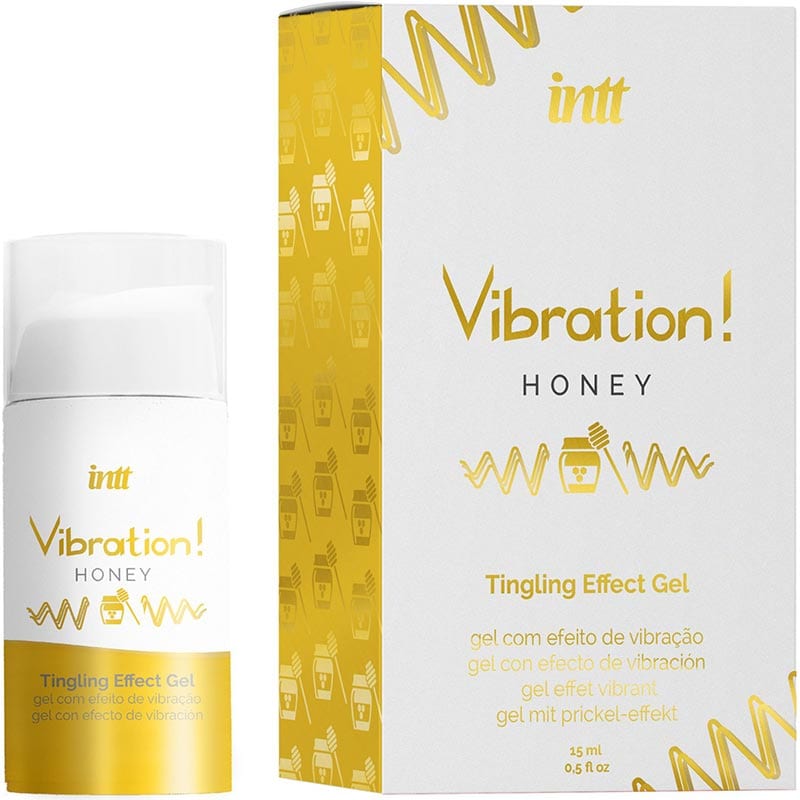 Intt Vibration! Honey | Gel pour amplifier les orgasmes | 15 ml
