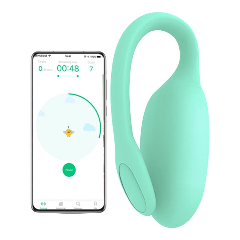 FitCute Kegel Rejuve | Rééducateur périnéal connecté en silicone vert