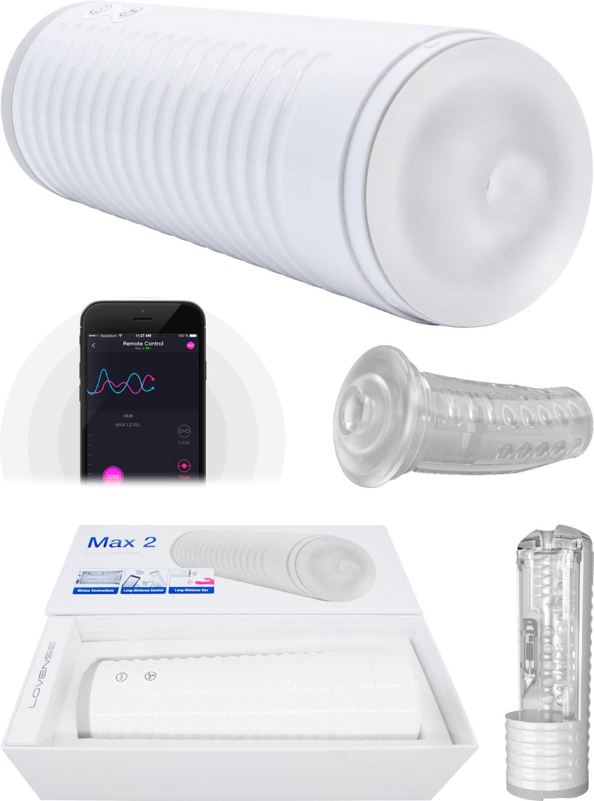 Lovense Max 2 | Masturbateur connecté & interactif