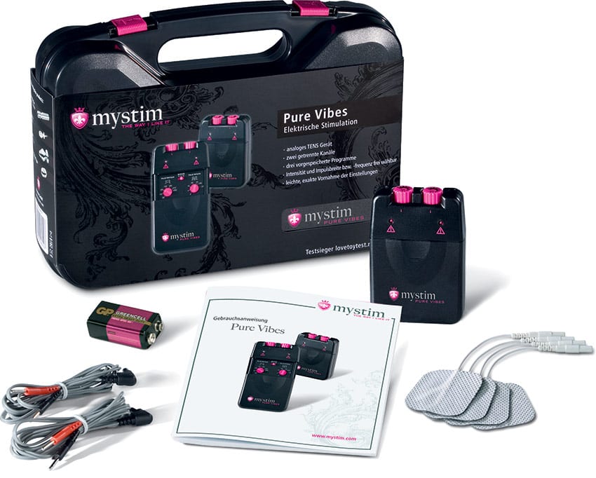 Mystim Pure Vibes | Mallette avec kit d'électrostimulation