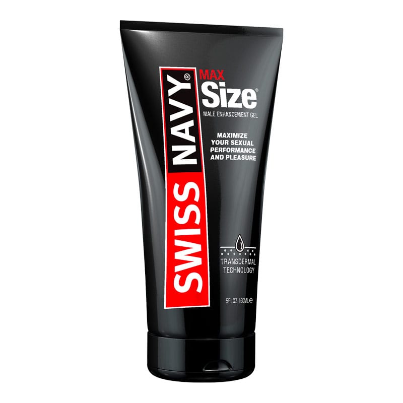 Swiss Navy MaxSize | Crème pour améliorer les performances | 150 ml