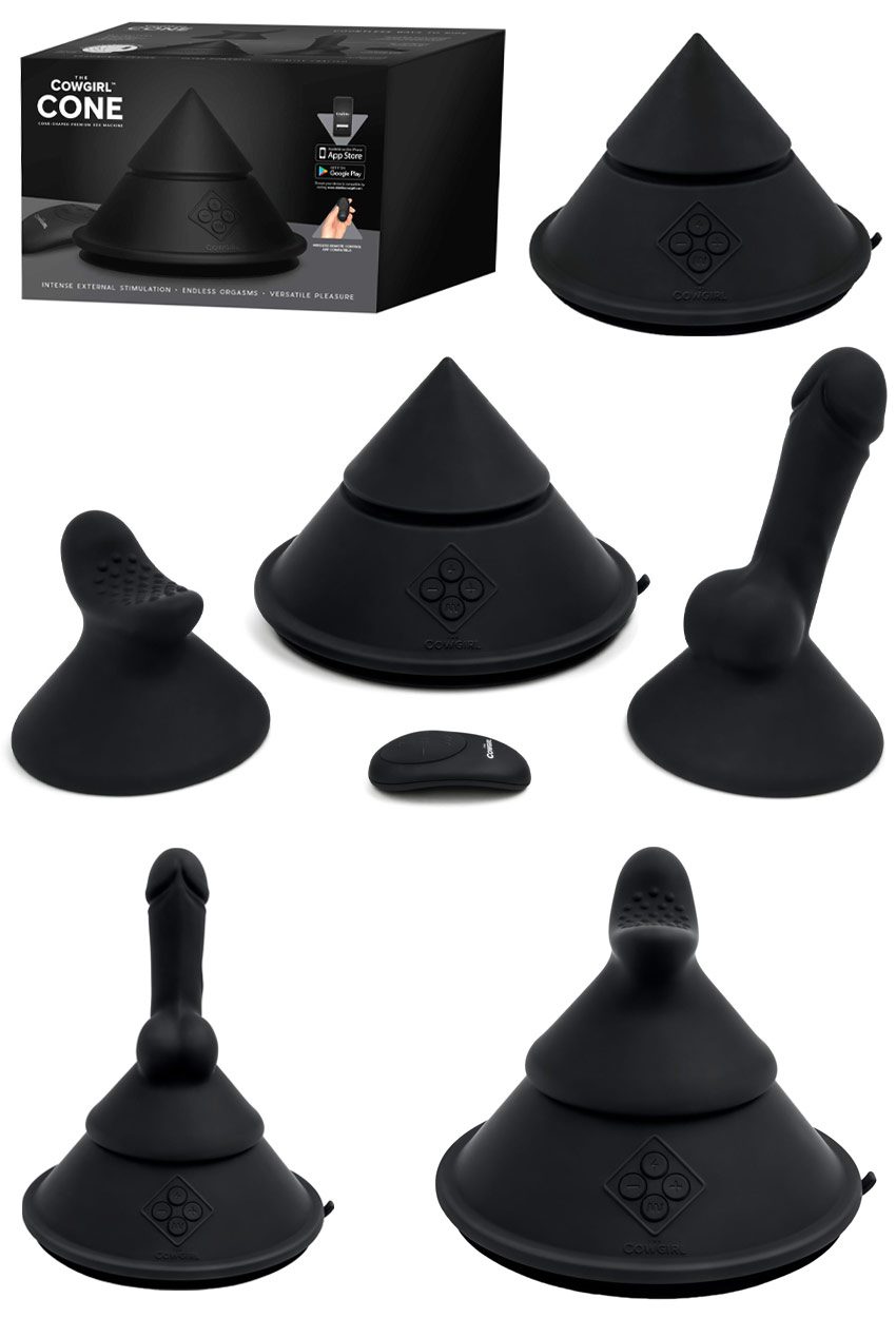The Cowgirl Cone | Vibromasseur idéal pour un plaisir intense