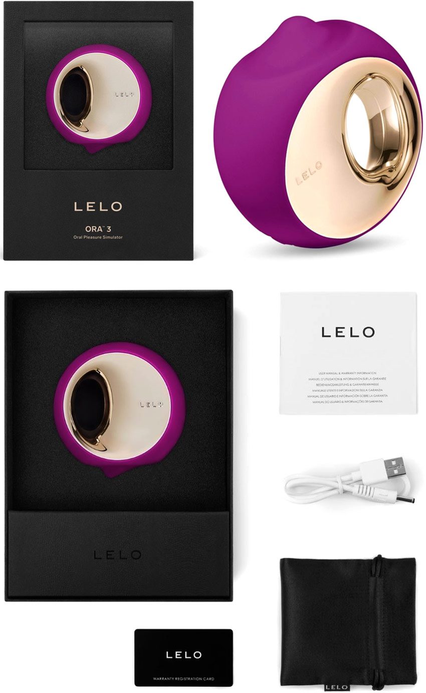 LELO Ora 3 | Simulateur de sexe oral (cunnilingus) | Envoi gratuit