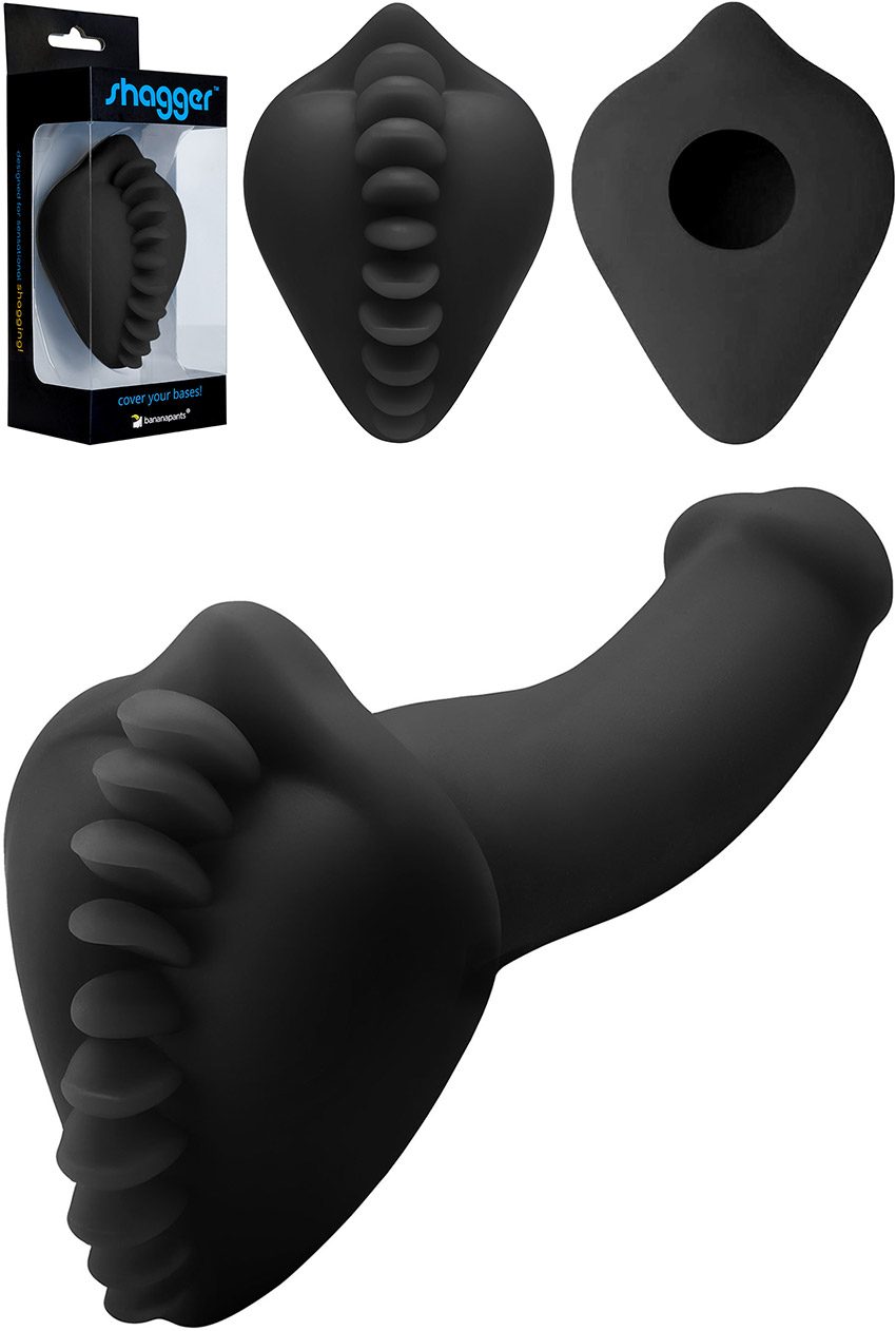 Bananapants Shagger | Stimulationskissen für Dildos | Schwarz