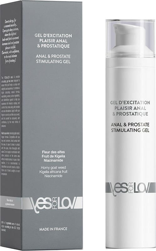 YESforLOV | Gel stimulant anal et prostatique | 50 ml