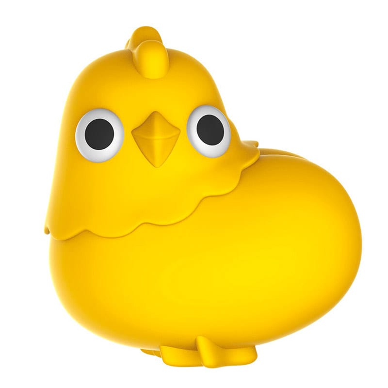 Emojibator The Chickie | Stimulateur clitoridien en forme de poussin