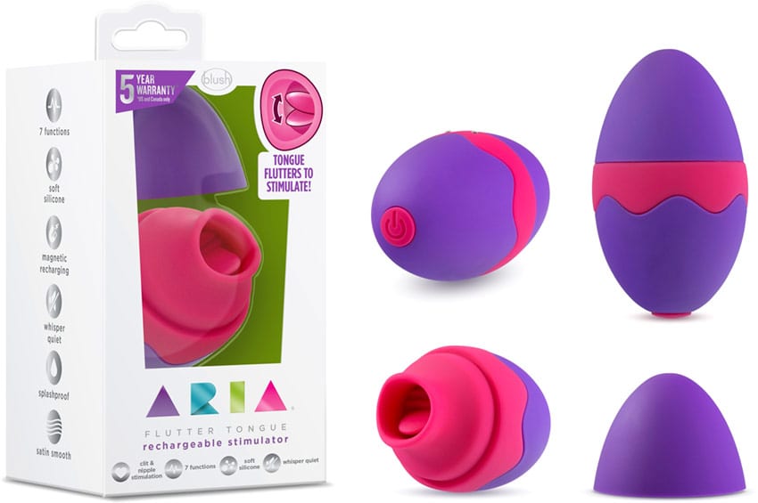 Blush Novelties Aria Flutter Tongue | Schwingende Zunge