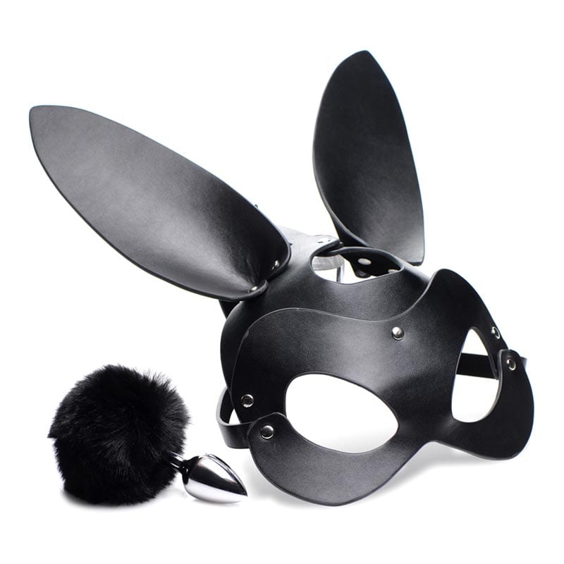Tailz | Kit d'accessoires bondage masque de lapin et plug anal