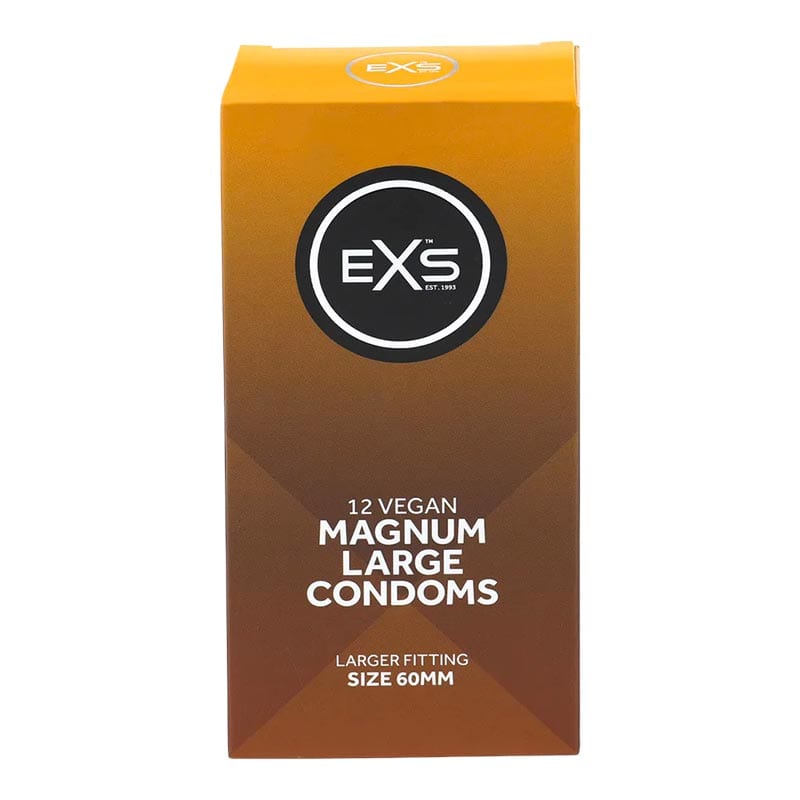 EXS Magnum | Préservatifs grande taille 60mm | 12x