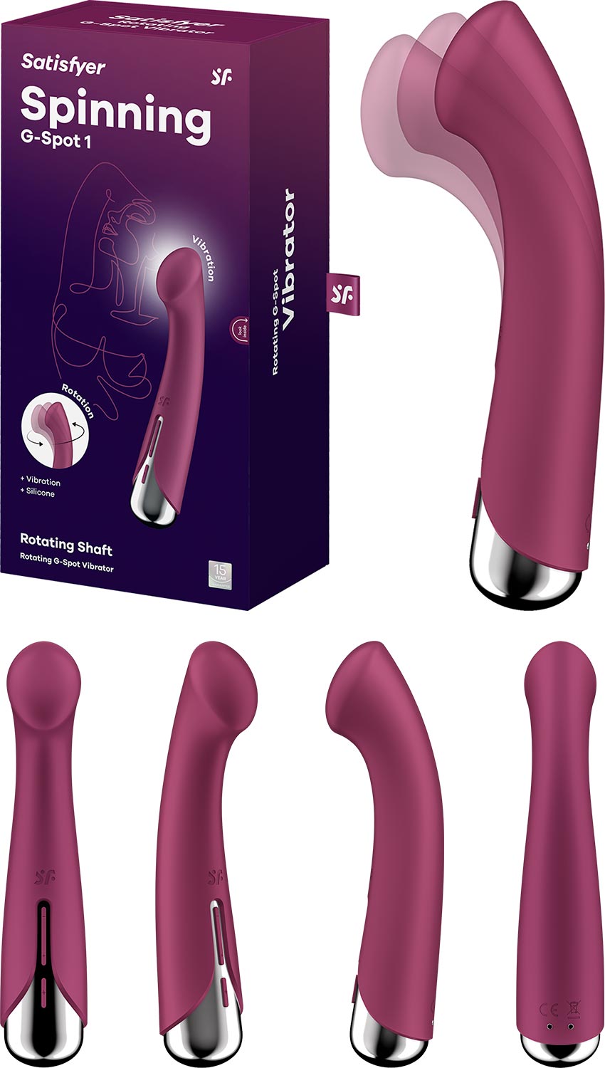 Satisfyer Spinning G-Spot | Vibrierender und rotierender Vibrator