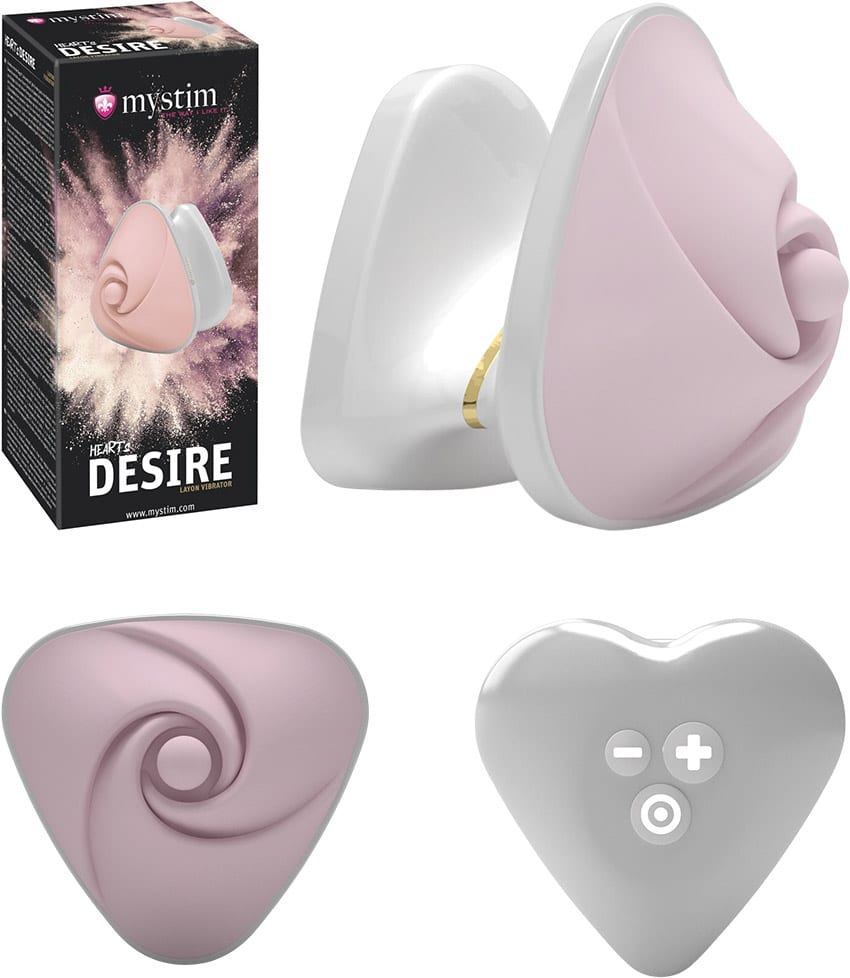 Mystim Heart's Desire | Stimulateur clitoridien | 8 modes de vibration