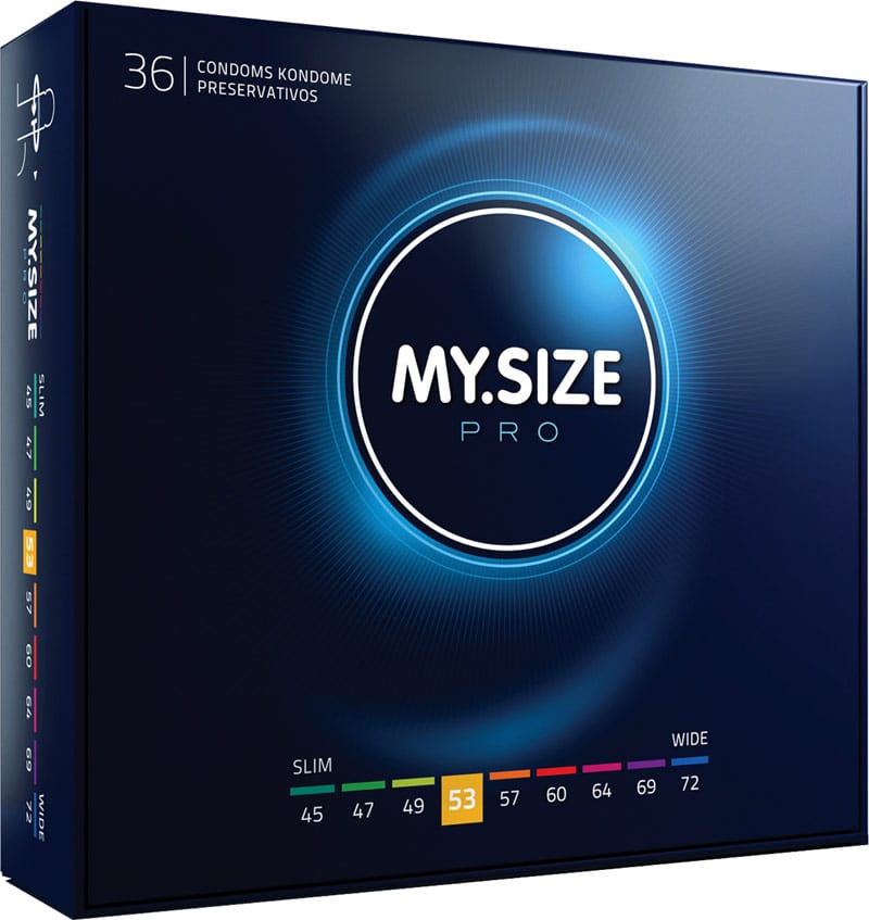 My Size Pro | Taille 53 | Préservatif avec taille spécifique