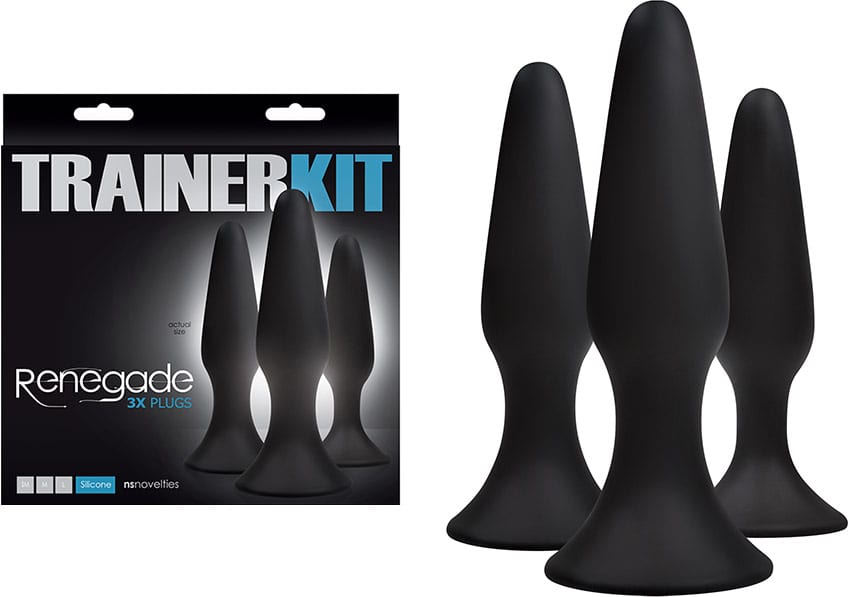 Renegade Trainer Kit | Set mit 3 Silikon-Analplugs
