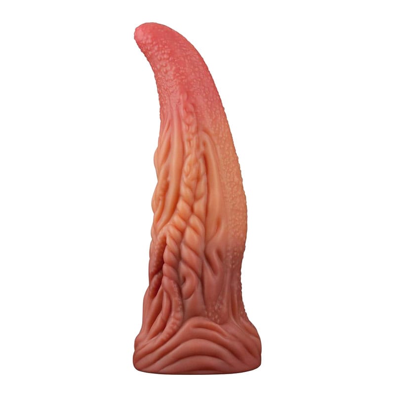 LoveToy Nature Cock | Godemichet réaliste en forme de langue | 22.5 cm