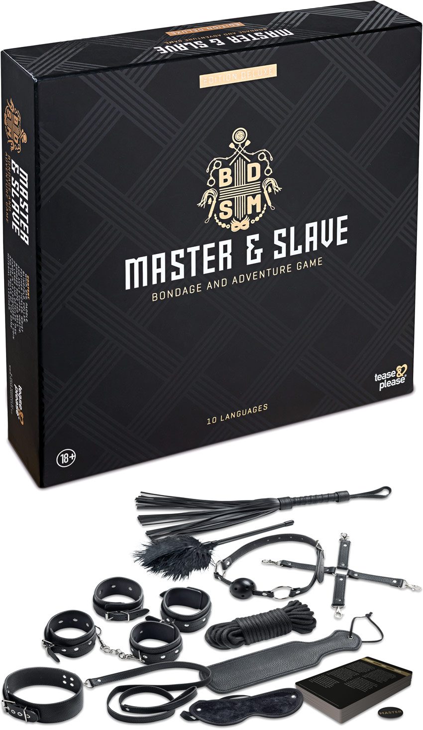 Master & Slave Deluxe | Spiel und Bondage-Accessoires für Paare