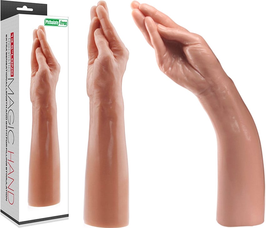 LoveToy Magic Hand | Unterarmdildo mit Hand (geschlossenen Fingern)