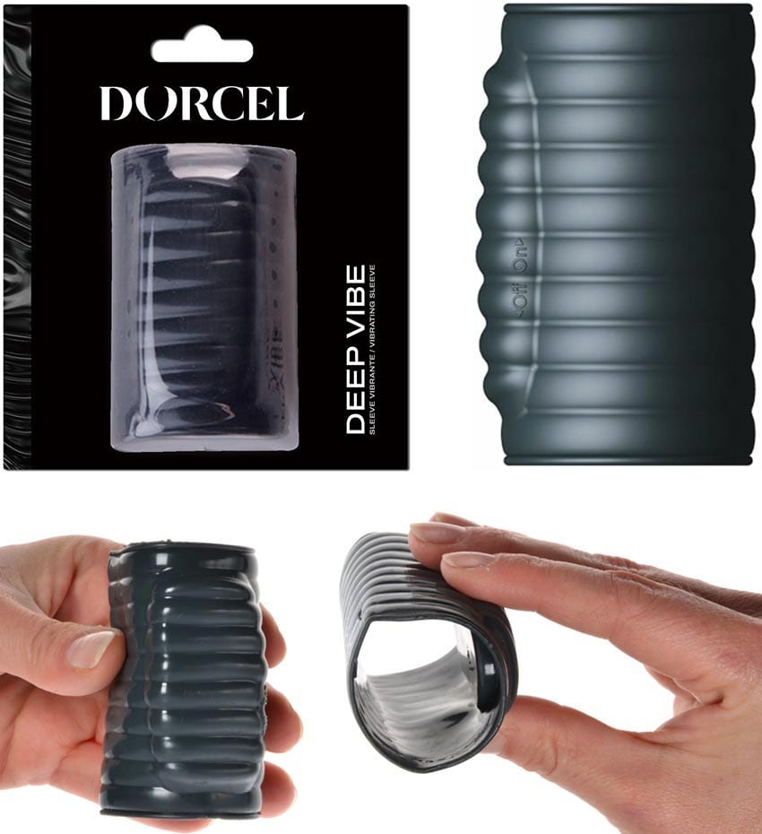 Dorcel Deep Vibe | Gaine à pénis vibrante | Stimulation du point G