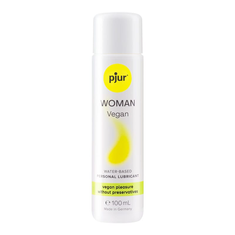 pjur Woman Vegan | Lubrifiant à base d'eau certifié vegan | 100 ml