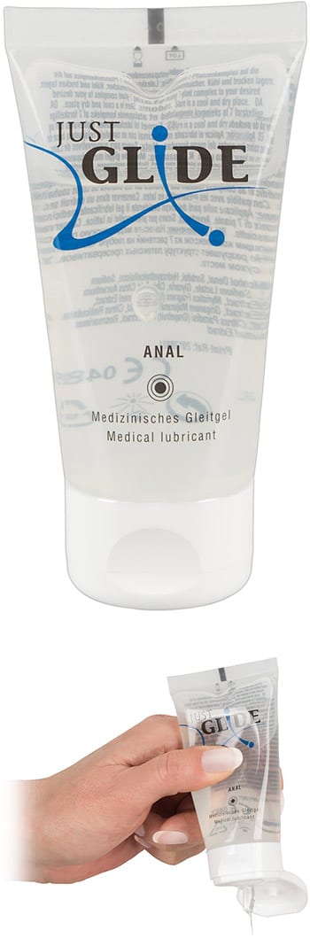 Just Glide Anal Lubrifiant 50 ml pour une glisse optimale – KissKiss