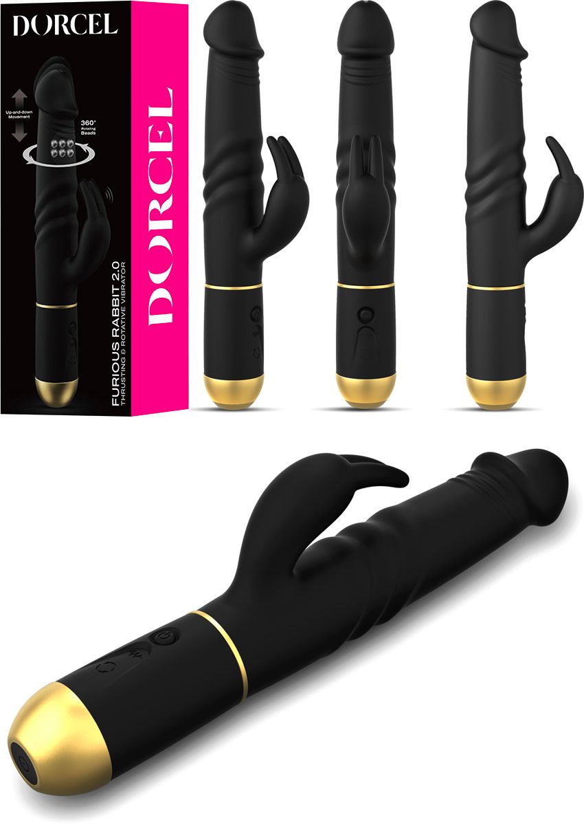 Marc Dorcel Furious Rabbit 2.0 | Vibrator mit dreifacher Stimulierung