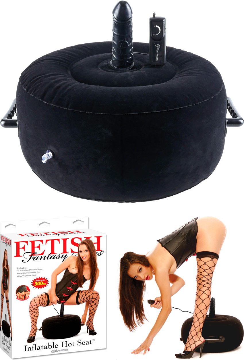 Fetish Fantasy Hot Seat | Coussin gonflable avec vibromasseur