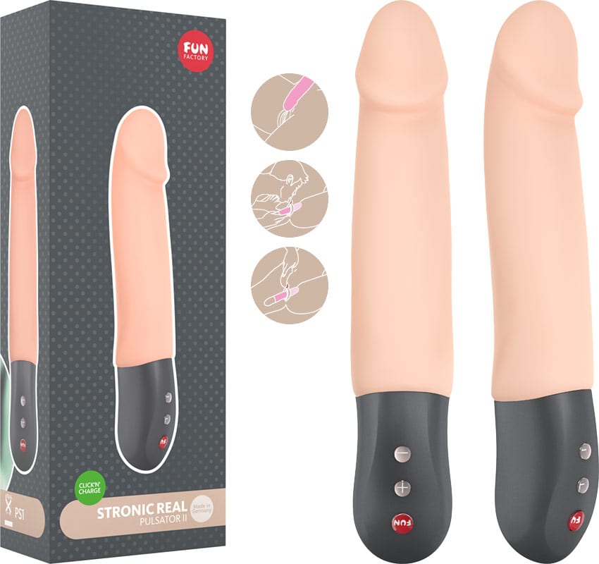 Fun Factory Stronic Real | Pulsator mit realistischem Einsatzteil