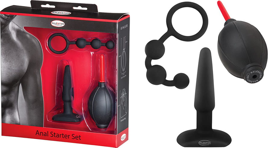 Malesation Anal Starter Set | Kit d'initiation anale pour débutant(e)