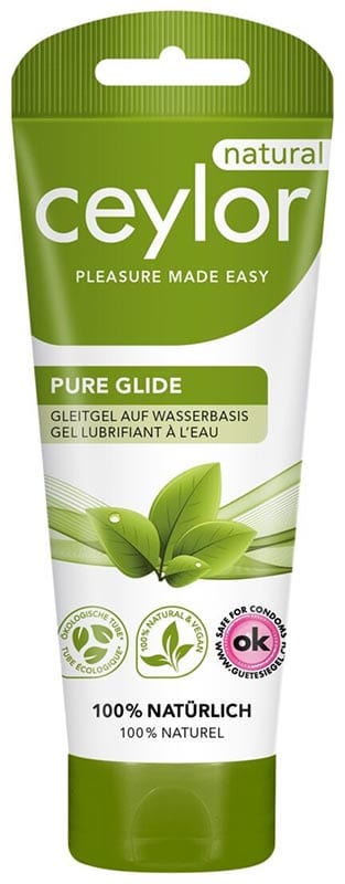 Ceylor Pure Glide | 100 % natürliches Gleitgel | Auf Wasserbasis