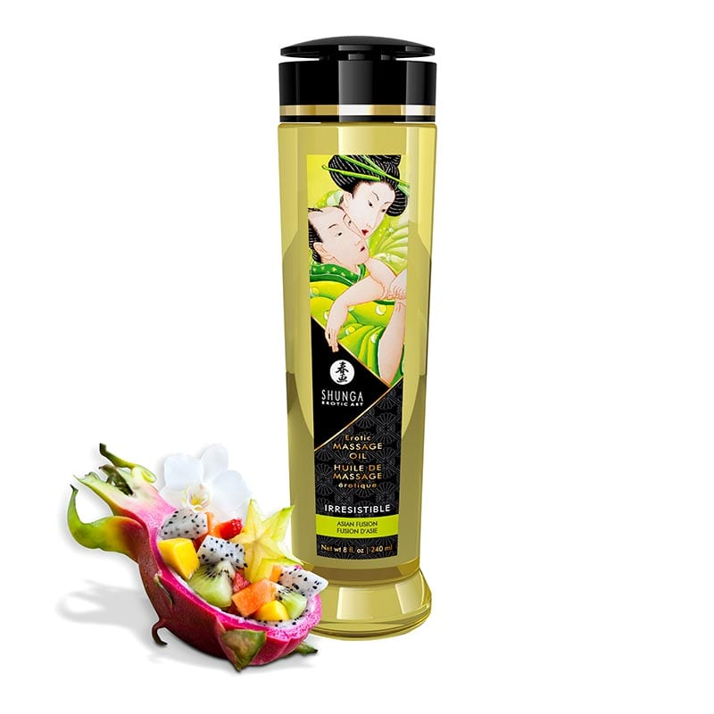 Shunga Irresistible | Erotisches Massageöl | Asiatische Früchte