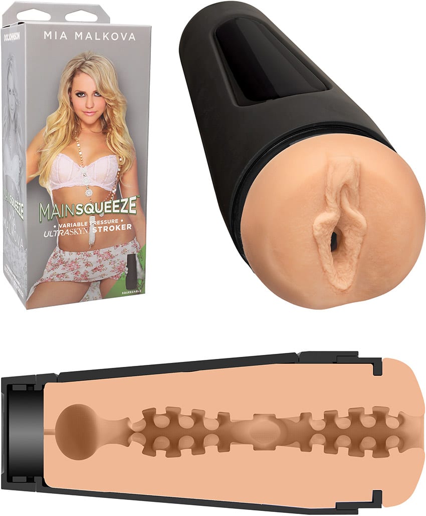 Doc Johnson Main Squeeze Mia Malkova | Masturbateur ultra-réaliste